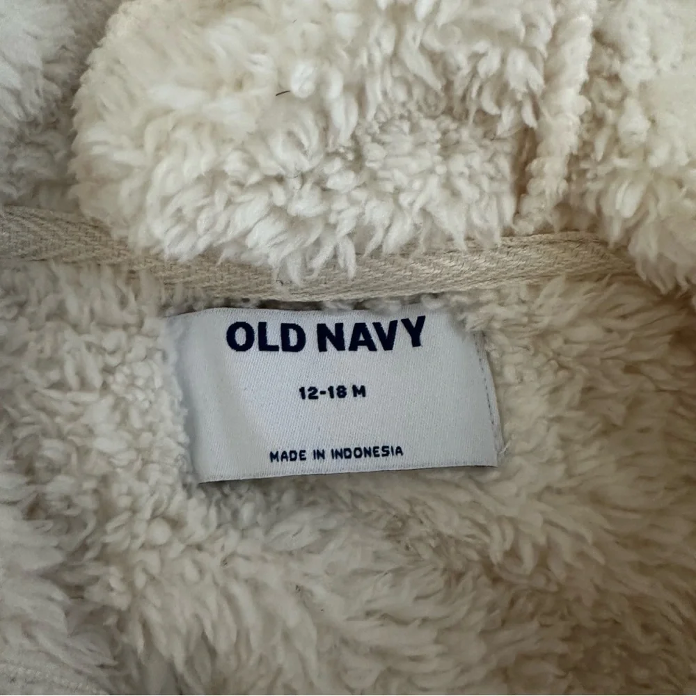🌟3/$20🌟 Old Navy Baby Sherpa Jacket | 6-12 months